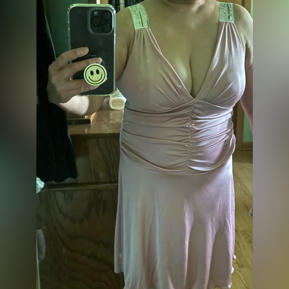 PEACH/PINKISH DRESS